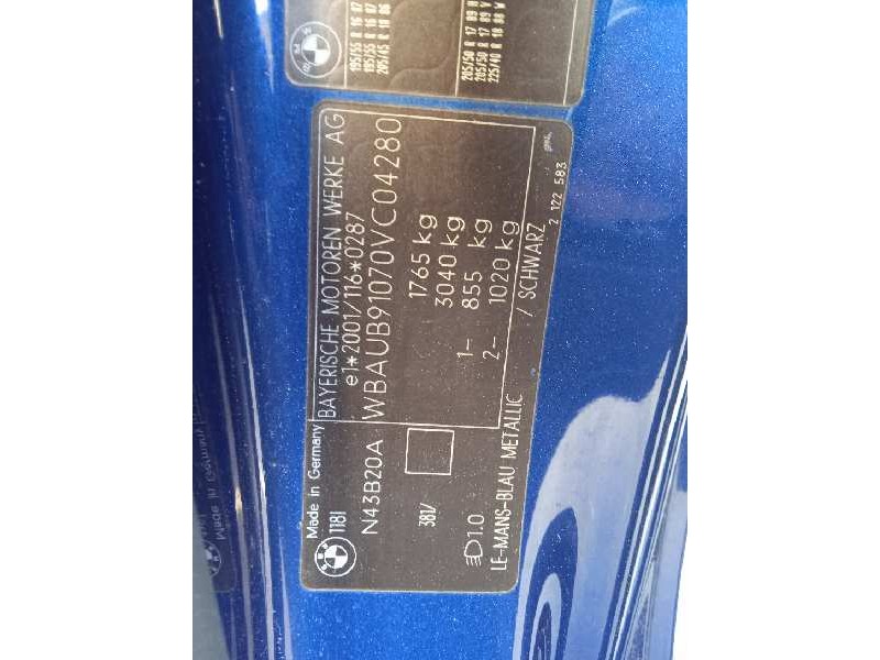 bmw serie 1 berlina (e81/e87) del año 2009