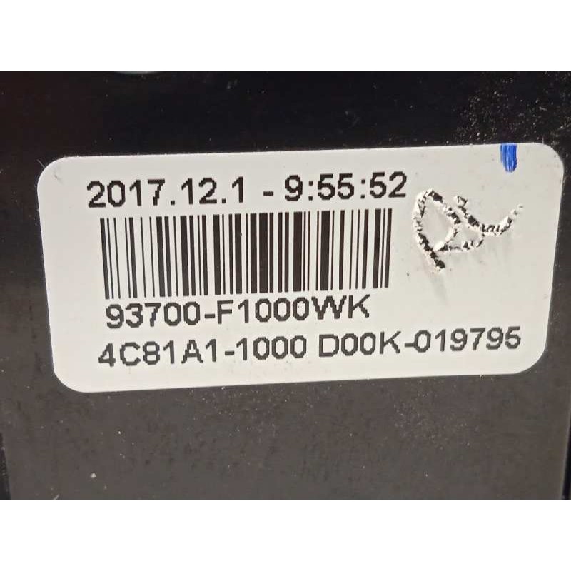 Recambio de mando luces para kia sportage drive 2wd referencia OEM IAM 93700F1000WK  