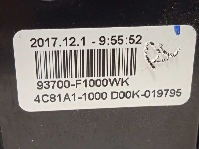 Recambio de mando luces para kia sportage drive 2wd referencia OEM IAM 93700F1000WK  