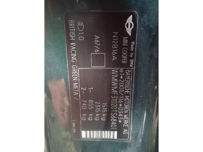 mini mini (r56) del año 2007