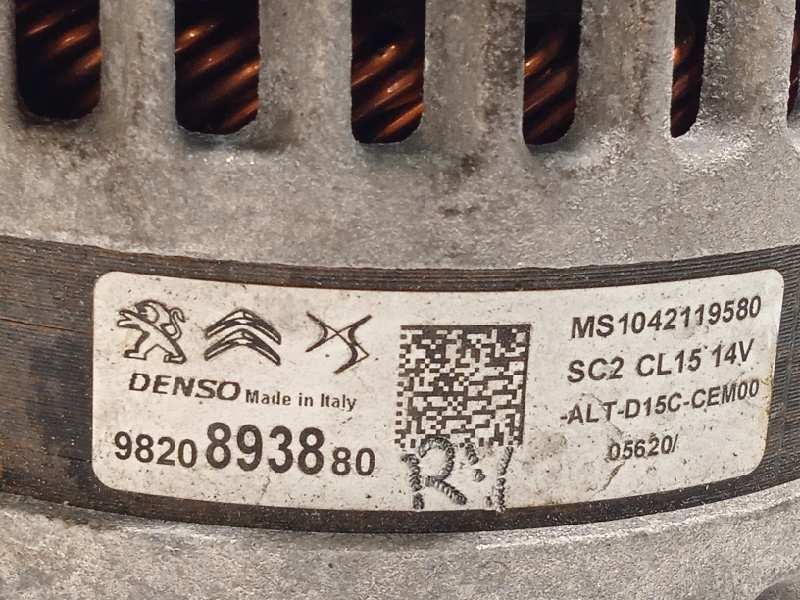 Recambio de alternador para citroën jumpy spacetourer business m referencia OEM IAM 9820893880  MS1042119580