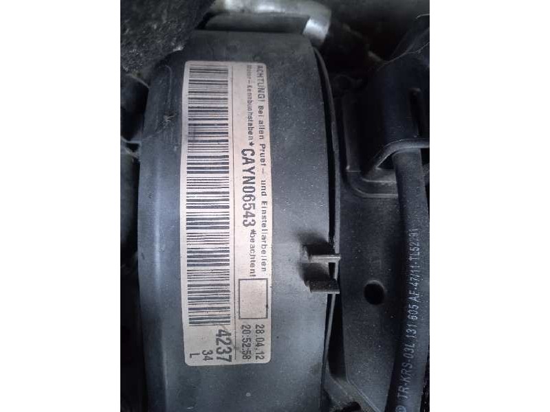 volkswagen touran (1t3) del año 2012