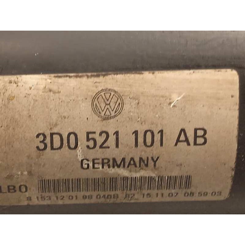 Recambio de transmision central para volkswagen phaeton (3d3/3d7) tdi v6 4motion (5 asientos) referencia OEM IAM 3D0521101AB  
