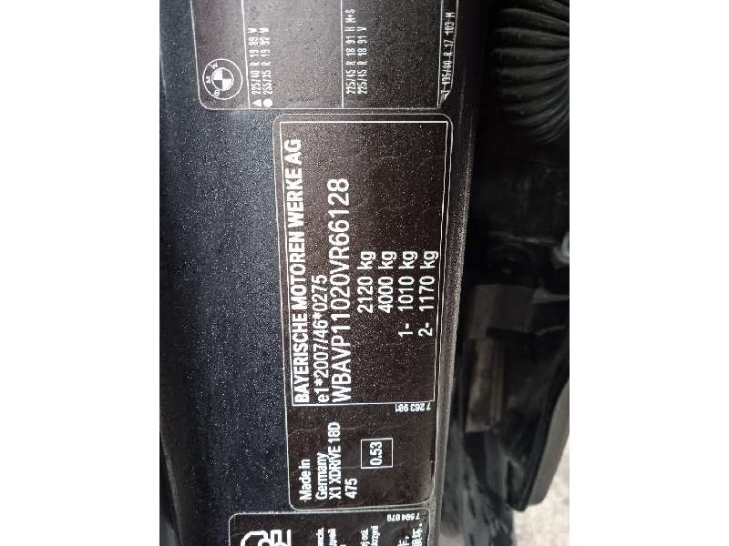 bmw x1 (e84) del año 2012