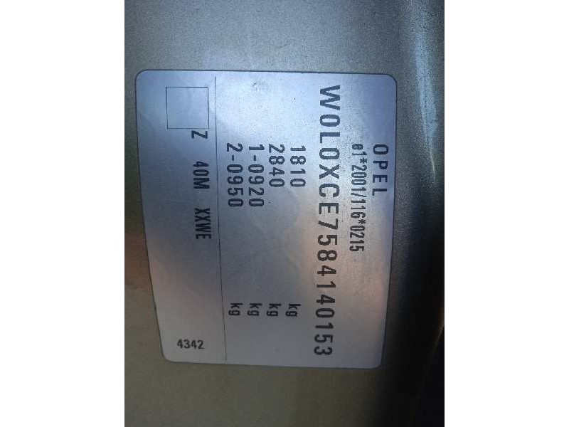 opel meriva del año 2007