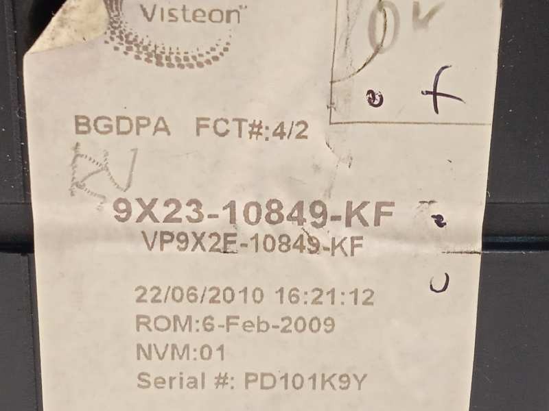 Recambio de cuadro instrumentos para jaguar xf 3.0 v6 diesel cat referencia OEM IAM 9X2310849KF C2Z10700 VP9X2310849KF