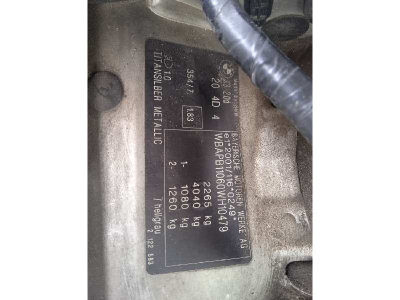 bmw x3 (e83) del año 2006