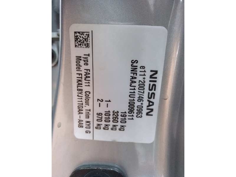 nissan qashqai (j11) del año 2014