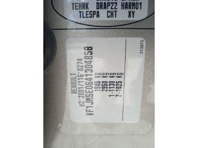 renault scenic ii del año 2009