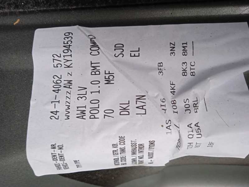 volkswagen polo del año 2019