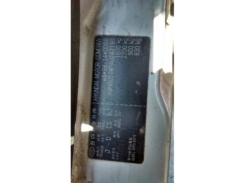 hyundai getz (tb) del año 2004