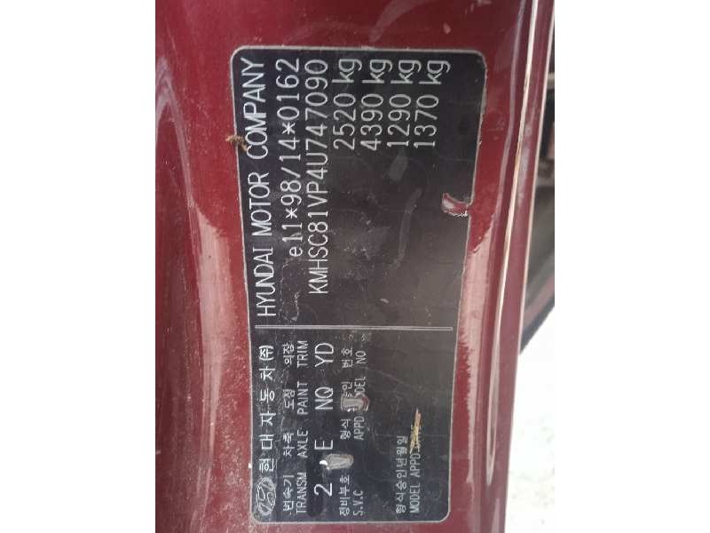 hyundai santa fe (sm) del año 2004