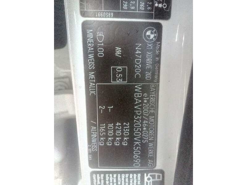 bmw x1 (e84) del año 2011