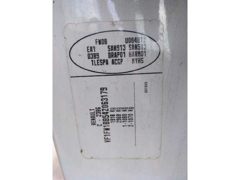 renault kangoo del año 2009