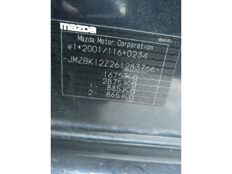 mazda 3 berlina (bk) del año 2005