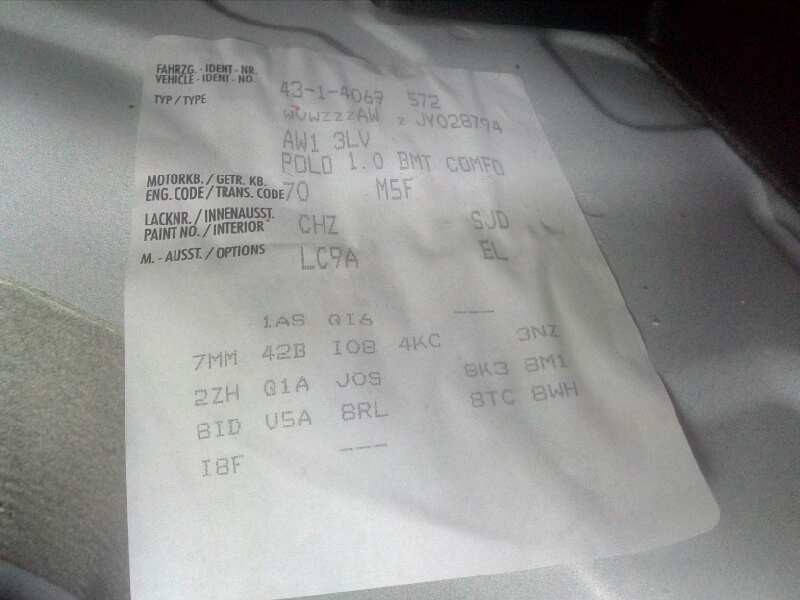 volkswagen polo (aw) del año 2017