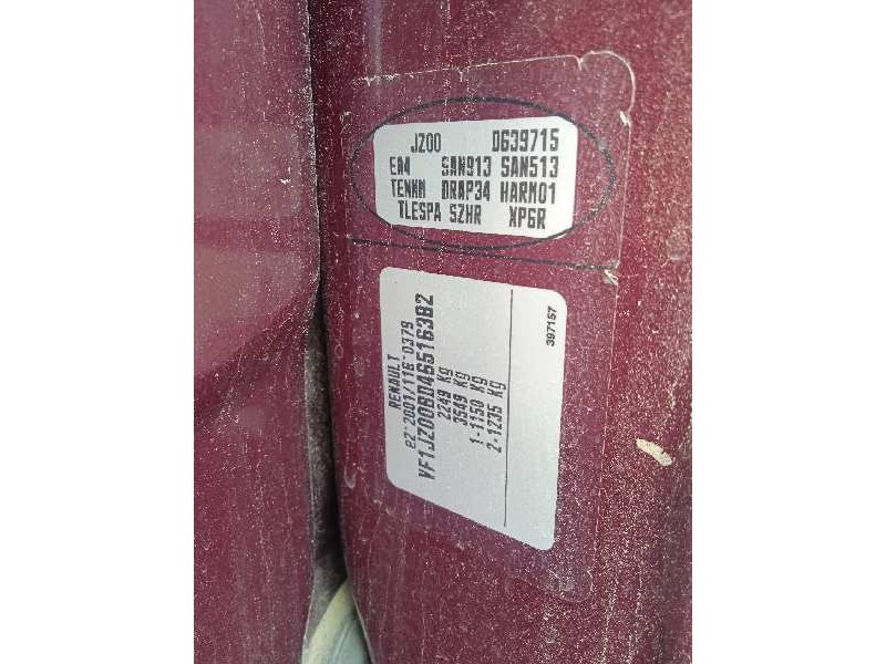 renault scenic iii del año 2012