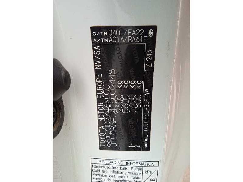 toyota land cruiser (j15) del año 2016