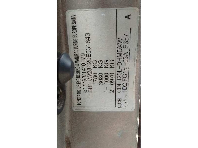 toyota corolla (e12) del año 2003