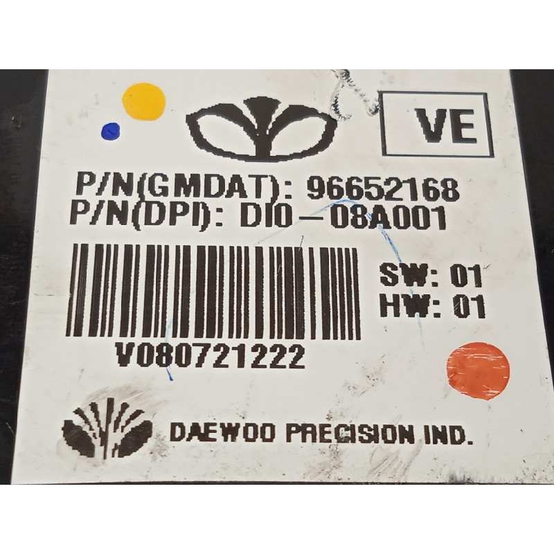 Recambio de pantalla multifuncion para chevrolet epica lt referencia OEM IAM 96652168  