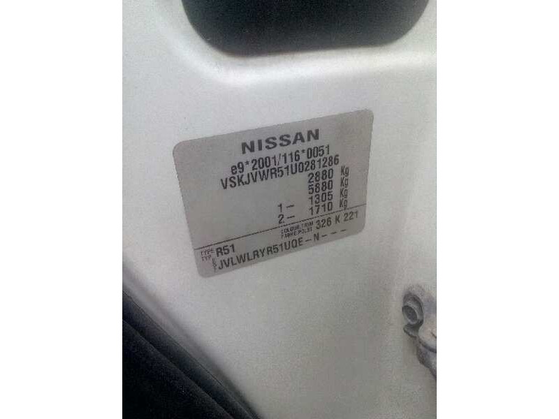 nissan pathfinder (r51) del año 2008