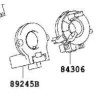 Recambio de anillo airbag para lexus rx 300(mcu35) 3.0 v6 cat referencia OEM IAM 8430648030 8924548020 