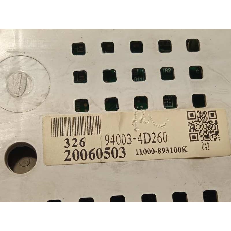 Recambio de cuadro instrumentos para kia carnival 2.9 crdi vgt ex referencia OEM IAM 940034D260  