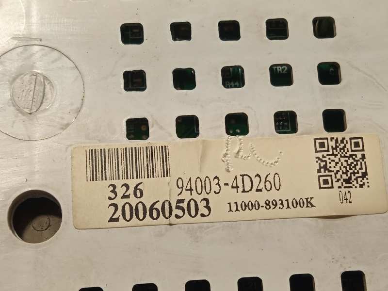 Recambio de cuadro instrumentos para kia carnival 2.9 crdi vgt ex referencia OEM IAM 940034D260  