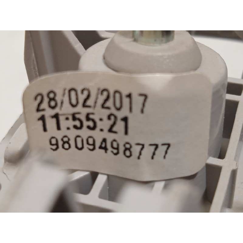 Recambio de parasol izquierdo para toyota proace verso 1.6 d-4d cat referencia OEM IAM 9809498777  98094987BJ