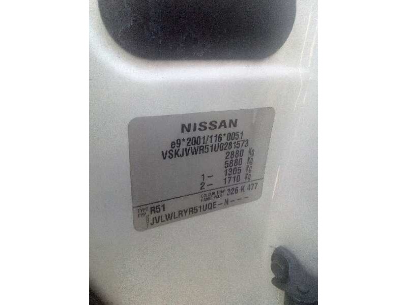 nissan pathfinder (r51) del año 2008