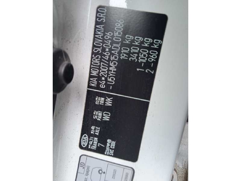 kia cee´d del año 2012