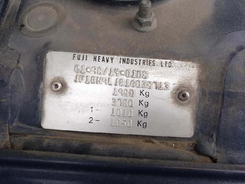 subaru legacy berl./familiar b12 (be/bh) del año 2001