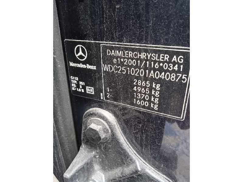 mercedes-benz clase r (w251) del año 2009