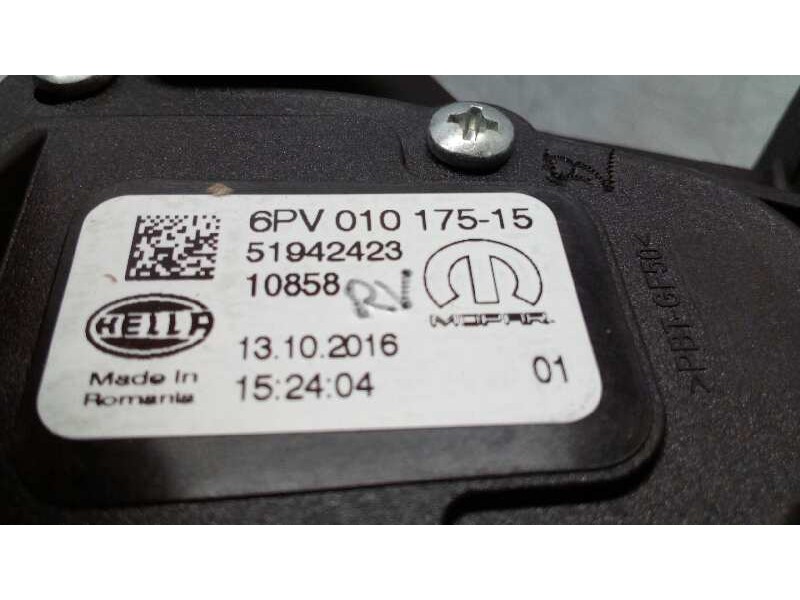 Recambio de potenciometro pedal para jeep renegade trailhawk 4wd referencia OEM IAM 51942423  6PV01017515