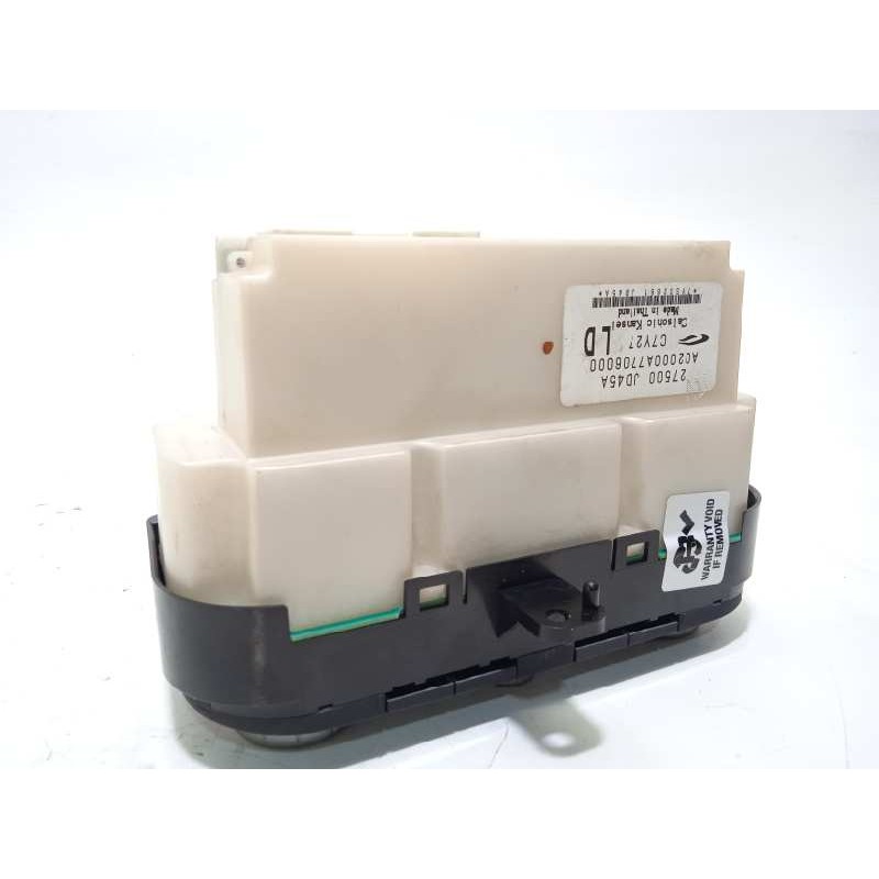 Recambio de mando climatizador para nissan qashqai (j10) tekna referencia OEM IAM 27500JD45A  