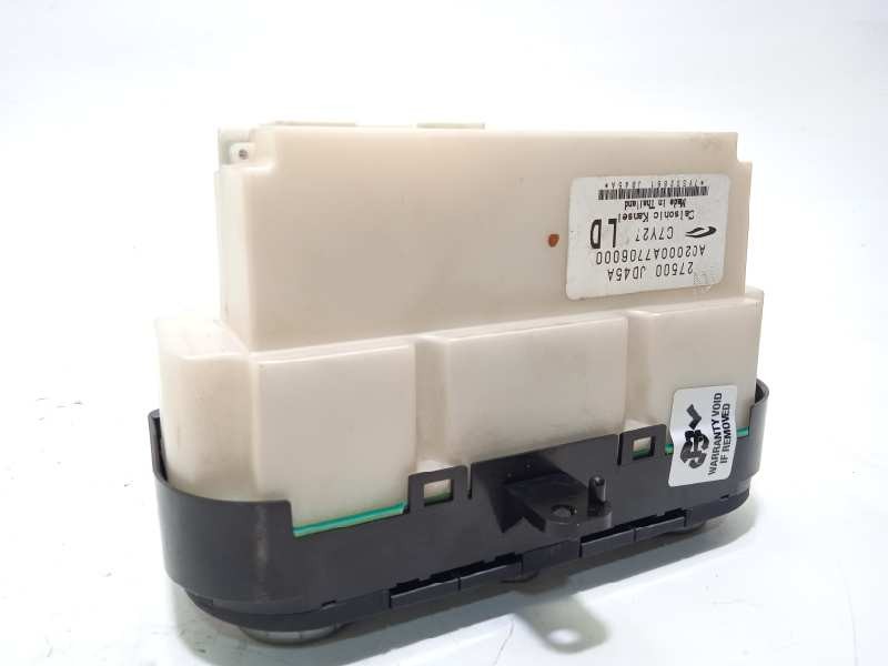 Recambio de mando climatizador para nissan qashqai (j10) tekna referencia OEM IAM 27500JD45A  