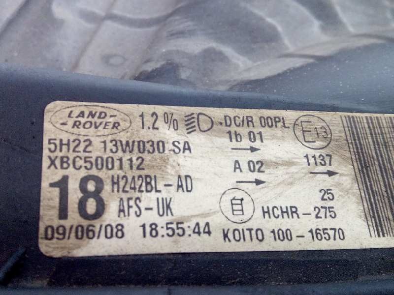 Recambio de faro izquierdo para land rover discovery v6 td hse referencia OEM IAM 5H2213W030SA  XBC500112