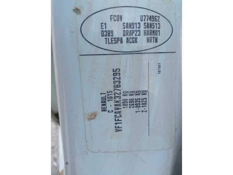 renault kangoo (f/kc0) del año 2004