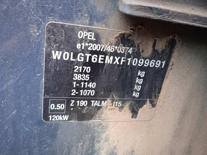 opel insignia berlina del año 2015