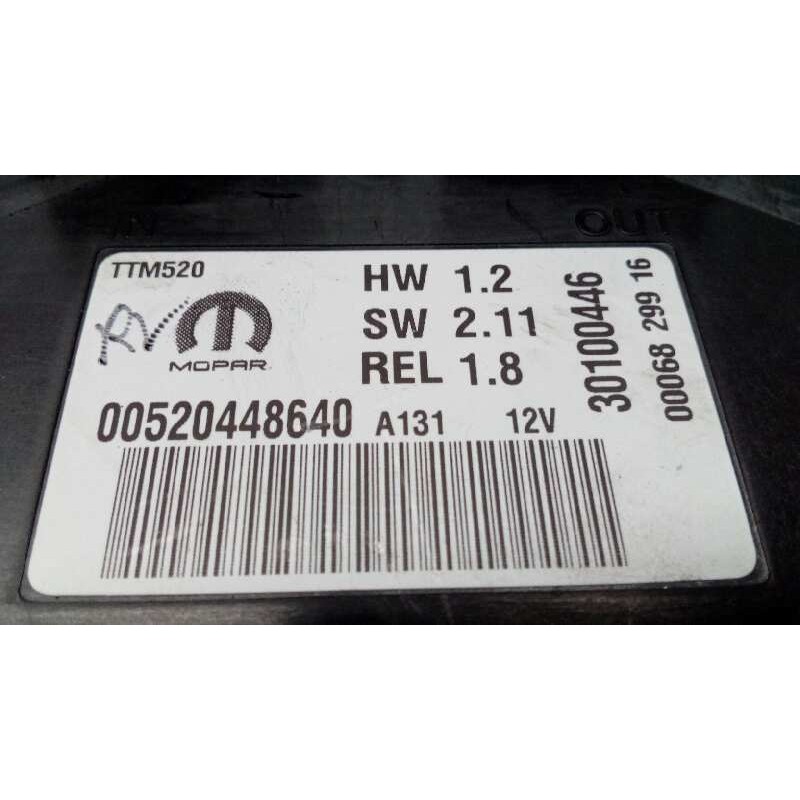 Recambio de modulo electronico para jeep renegade trailhawk 4wd referencia OEM IAM 520448640  
