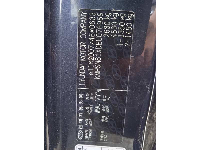 hyundai grand santa fe del año 2015