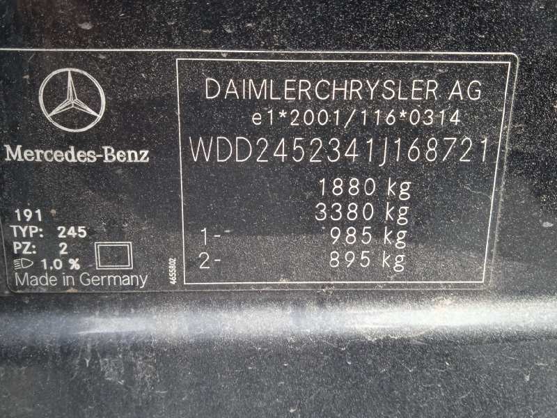 mercedes-benz clase b (w245) del año 2006