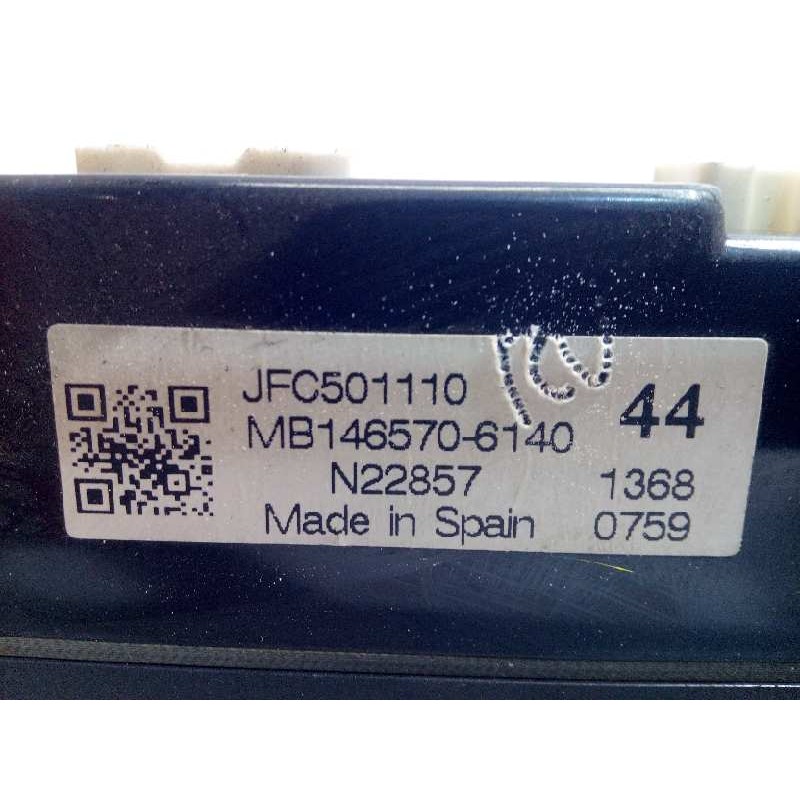 Recambio de mando climatizador para land rover discovery v6 td hse referencia OEM IAM JFC501110  MB1465706140