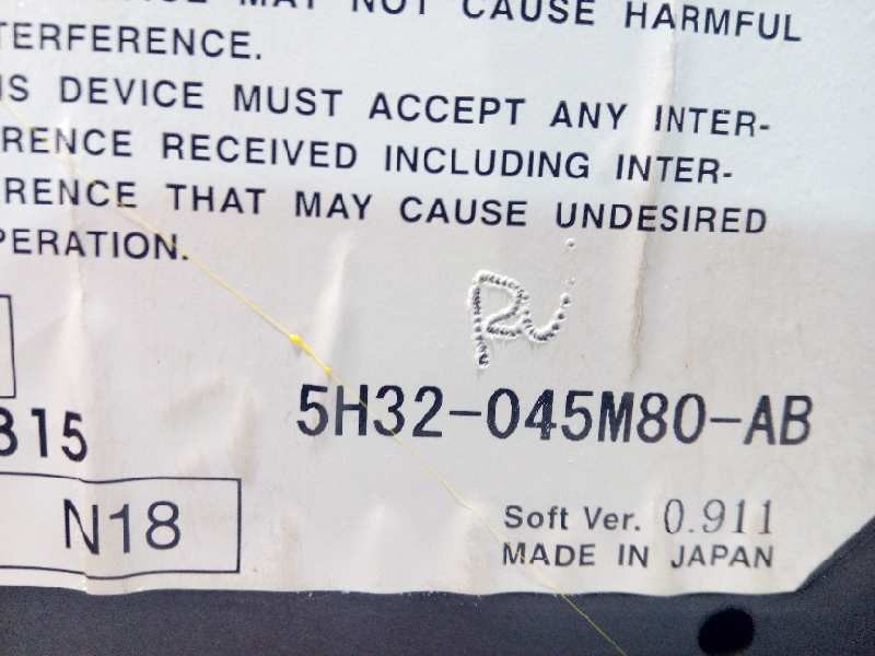 Recambio de pantalla multifuncion para land rover discovery v6 td hse referencia OEM IAM YIP500390  5H32045W80AB