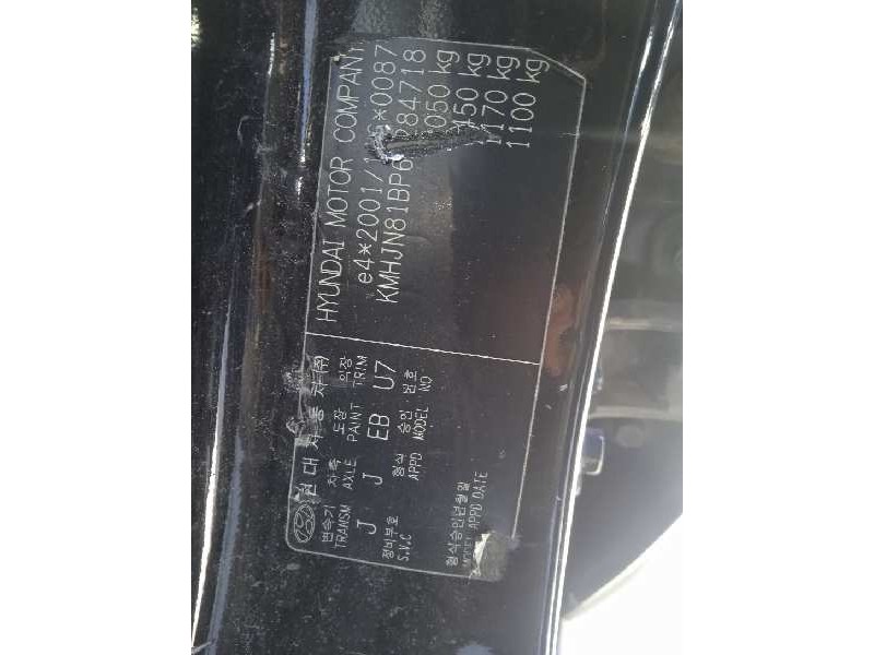 hyundai tucson (jm) del año 2005