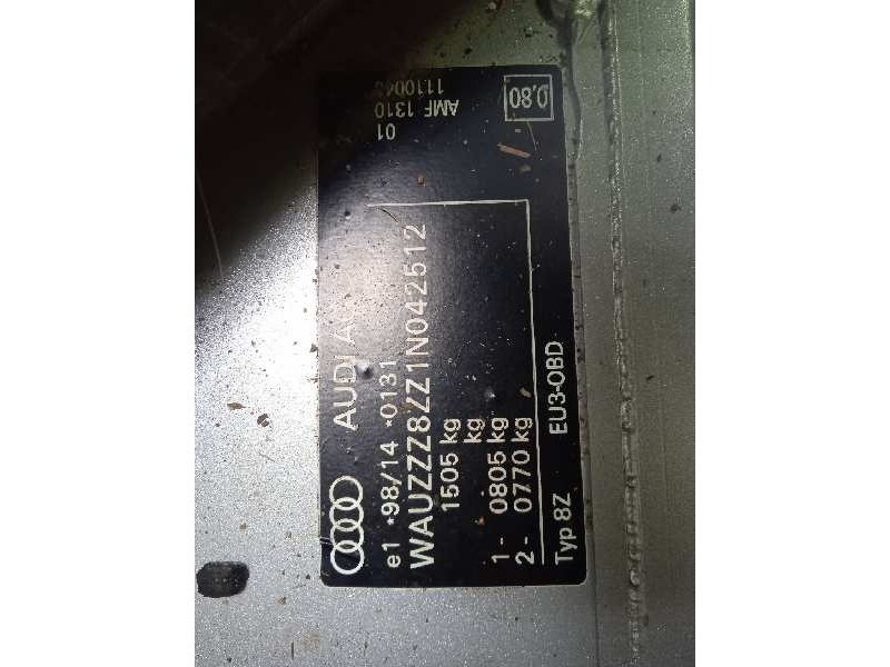 audi a2 (8z) del año 2001