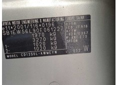 toyota avensis berlina (t25) del año 2004 2