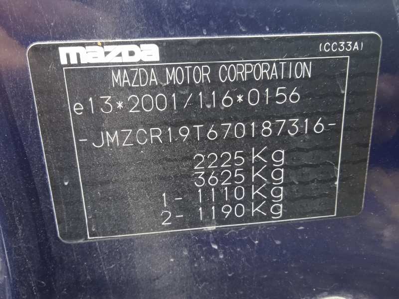 mazda 5 berl. (cr) del año 2007