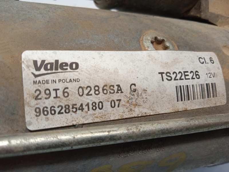 Recambio de motor arranque para citroën berlingo station wagon live edition referencia OEM IAM 9662854180  TS22E26