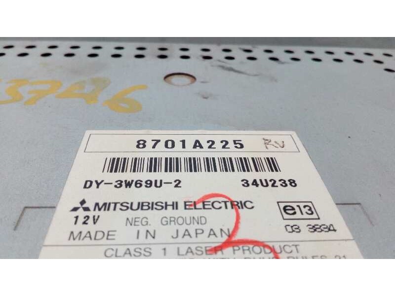 Recambio de sistema audio / radio cd para citroën c-crosser exclusive referencia OEM IAM 8701A225  